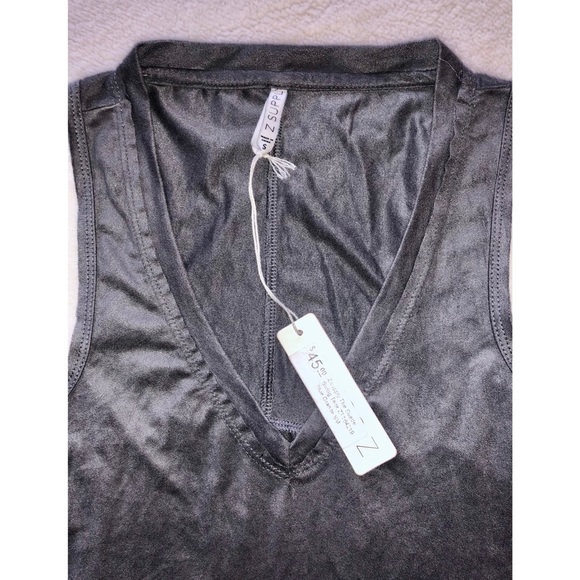 Z Supply Faux Suede “Swing Tank” in Grey. NWT! - Picture 5 of 6